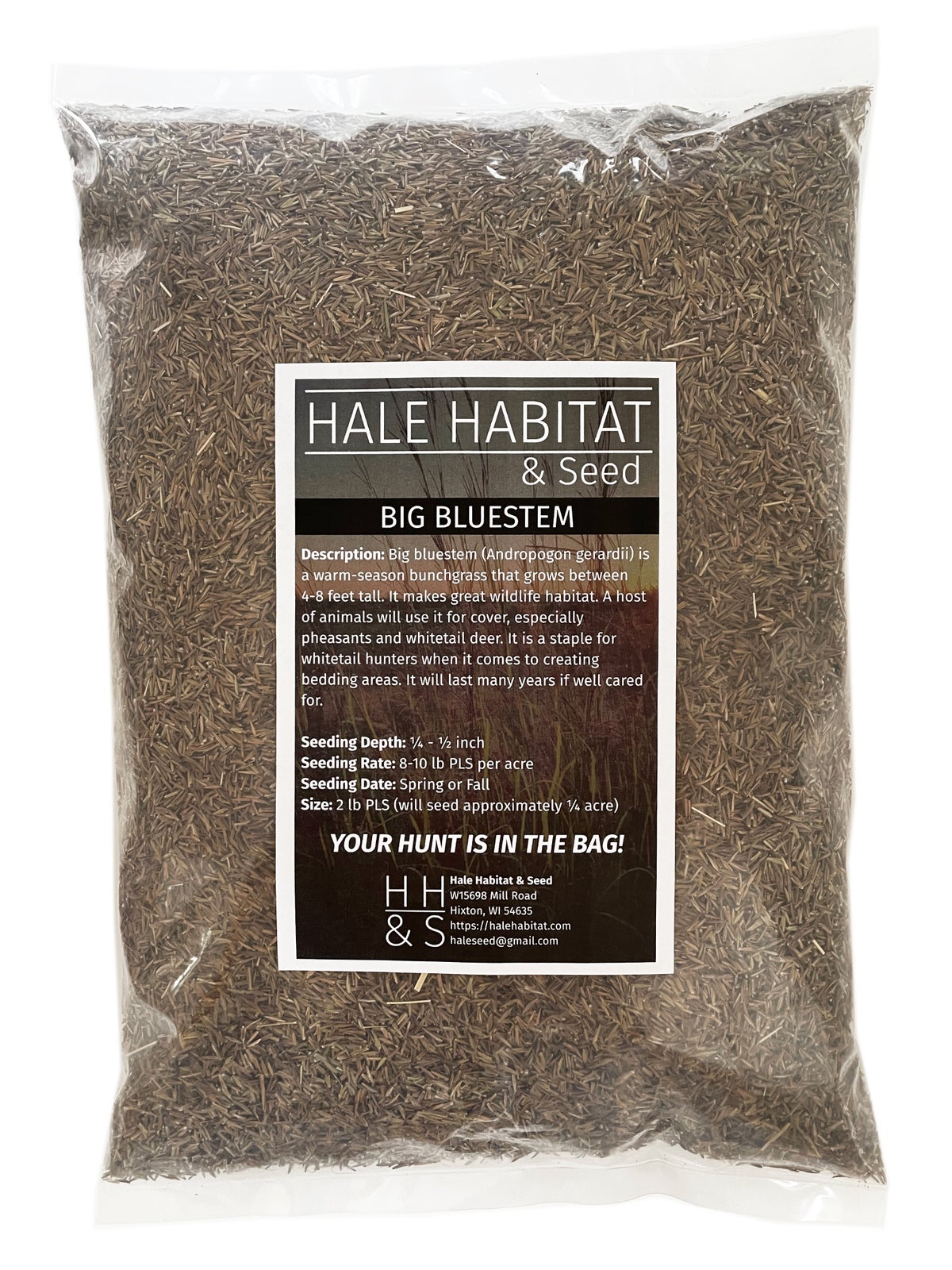 Big Bluestem - Hale Habitat & Seed