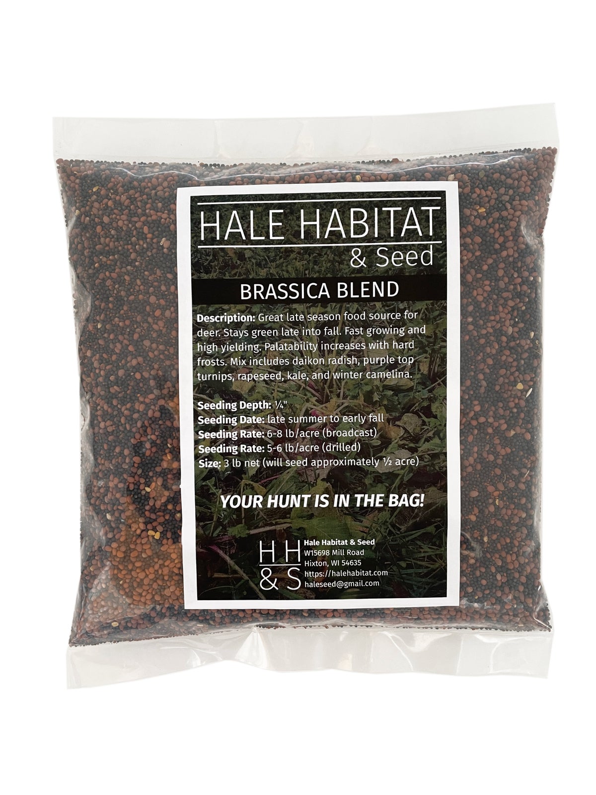 Brassica Blend Food Plot Mix - Hale Habitat & Seed