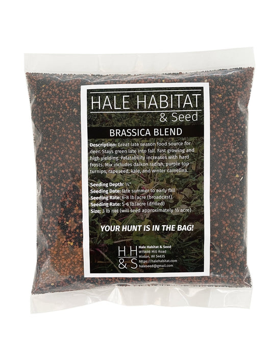 Brassica Blend Food Plot Mix - Hale Habitat & Seed