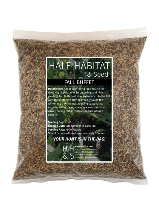 Fall Buffet Food Plot Mix - Hale Habitat & Seed