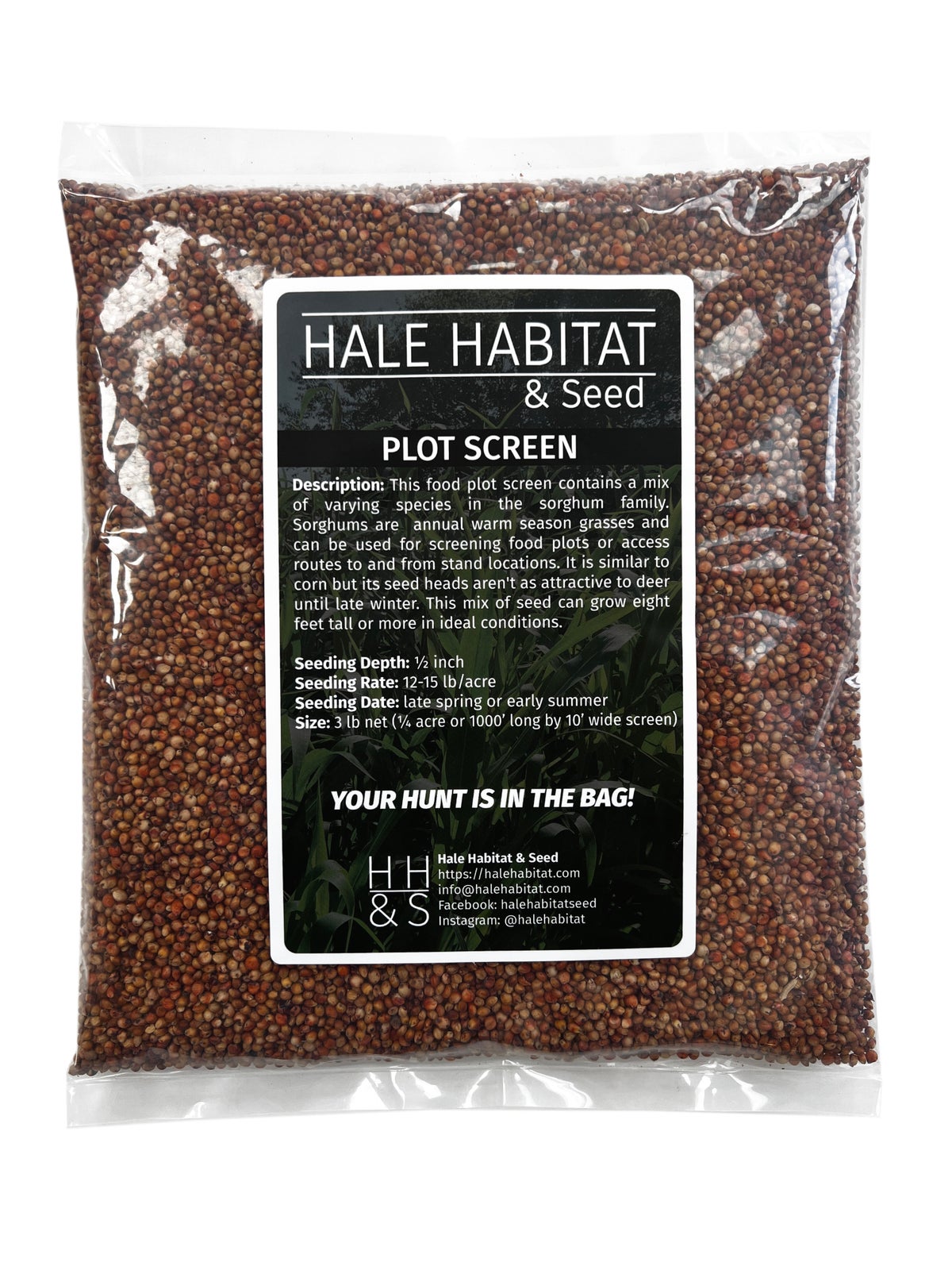 Plot Screen Mix - Hale Habitat & Seed