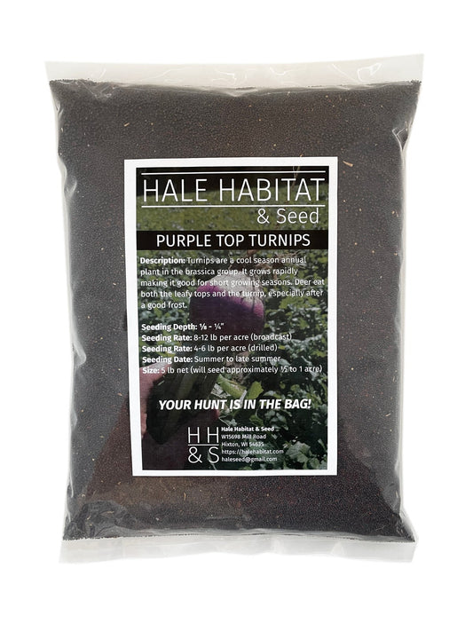 Purple Top Turnip - Hale Habitat & Seed