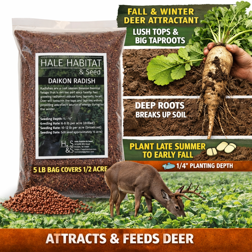 daikon herbicide label Daikon Radish Seed for Deer Food Plots