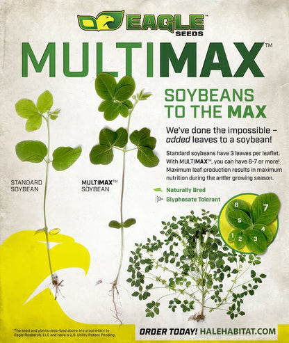 max plants a seed MULTIMAX Multifoliate Glyphosate Tolerant Soybean