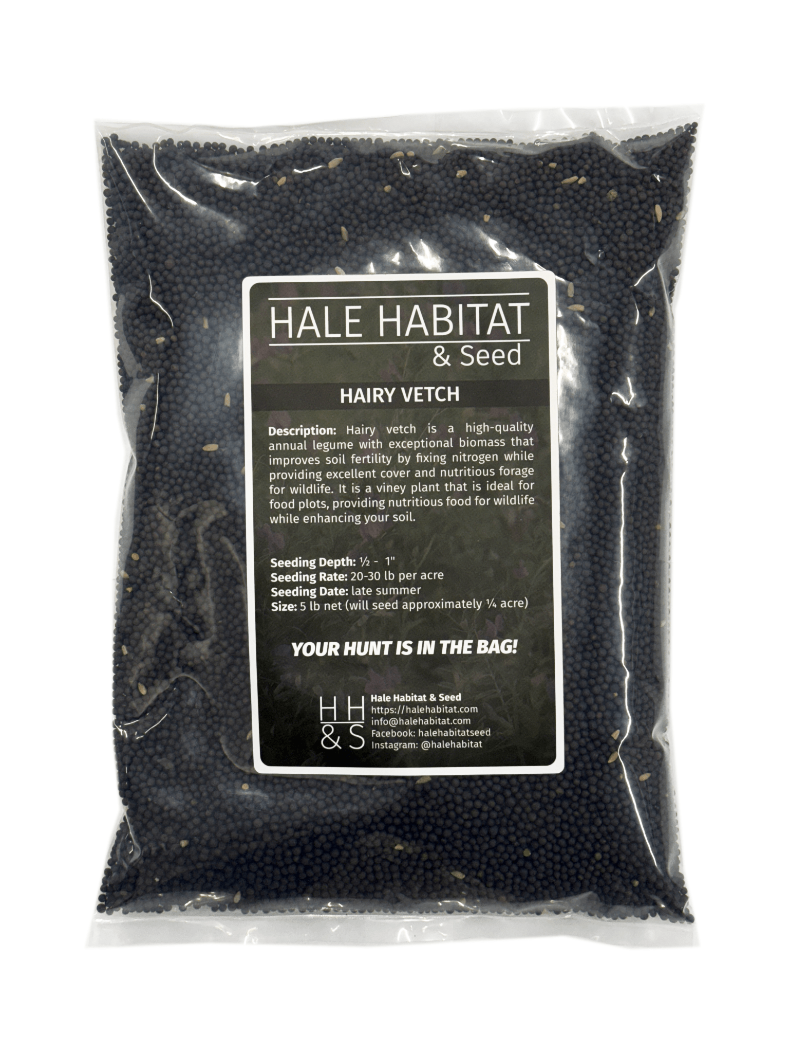 Hairy Vetch - Hale Habitat & Seed