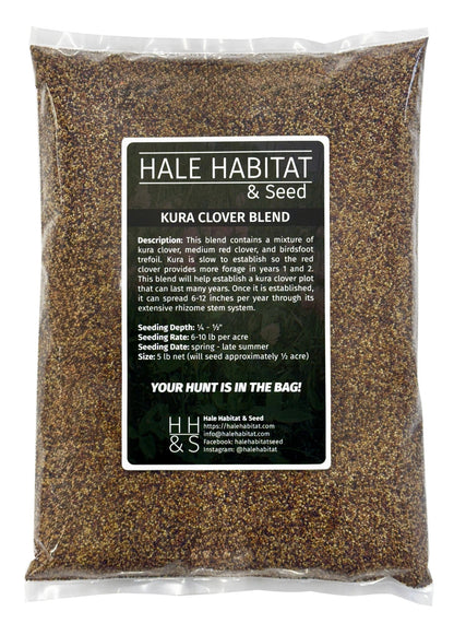 Kura Clover Blend - Hale Habitat & Seed