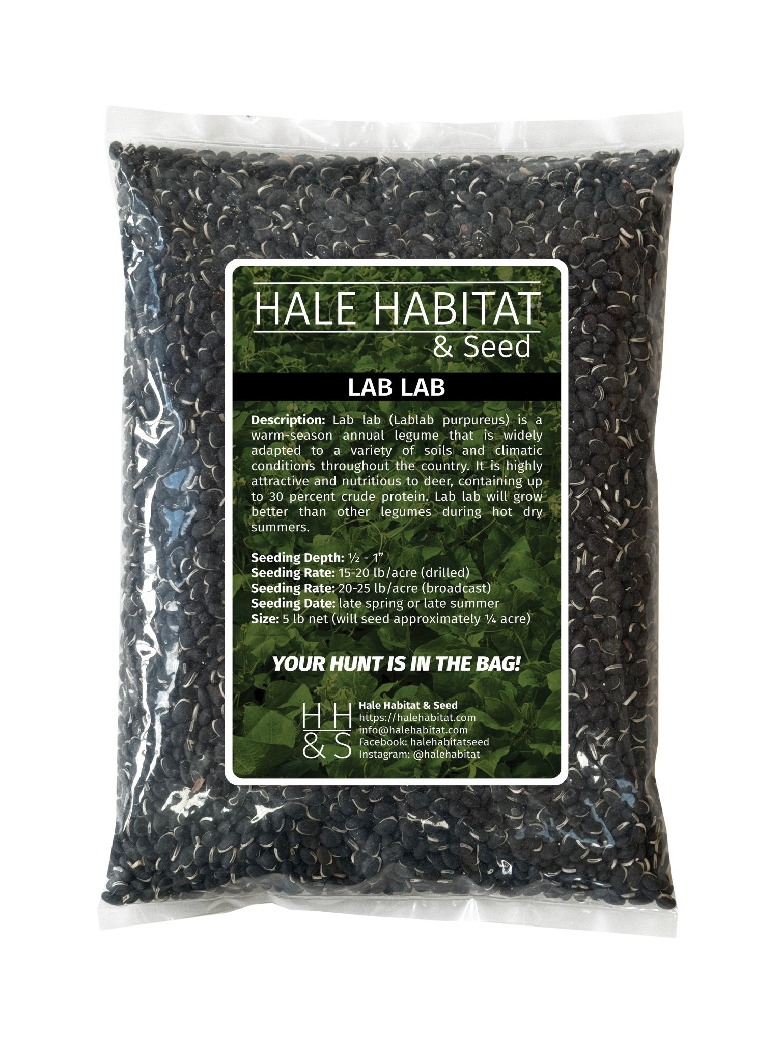 Lablab: High-Protein Wildlife Forage & Cover Crop – Hale Habitat & Seed