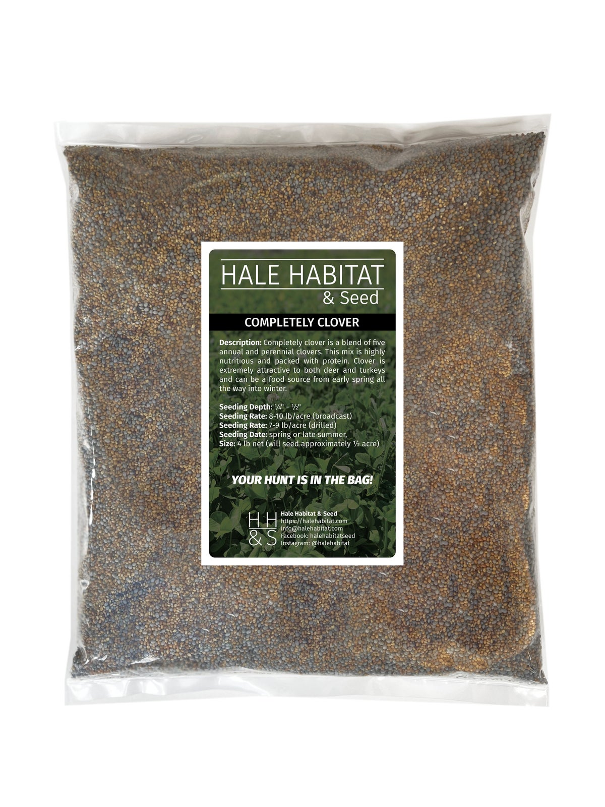Premium Completely Clover Wildlife Food Plot Mix For Deer Hale premium-completely-clover-wildlife-food-plot-mix-for-deer-hale