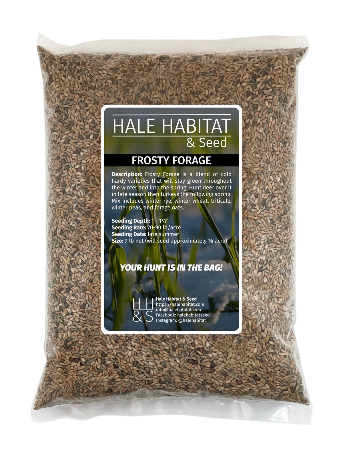 Deer Ration Late Season Deer Food Mix for Sustained Nutrition – Hale Habitat & Seed