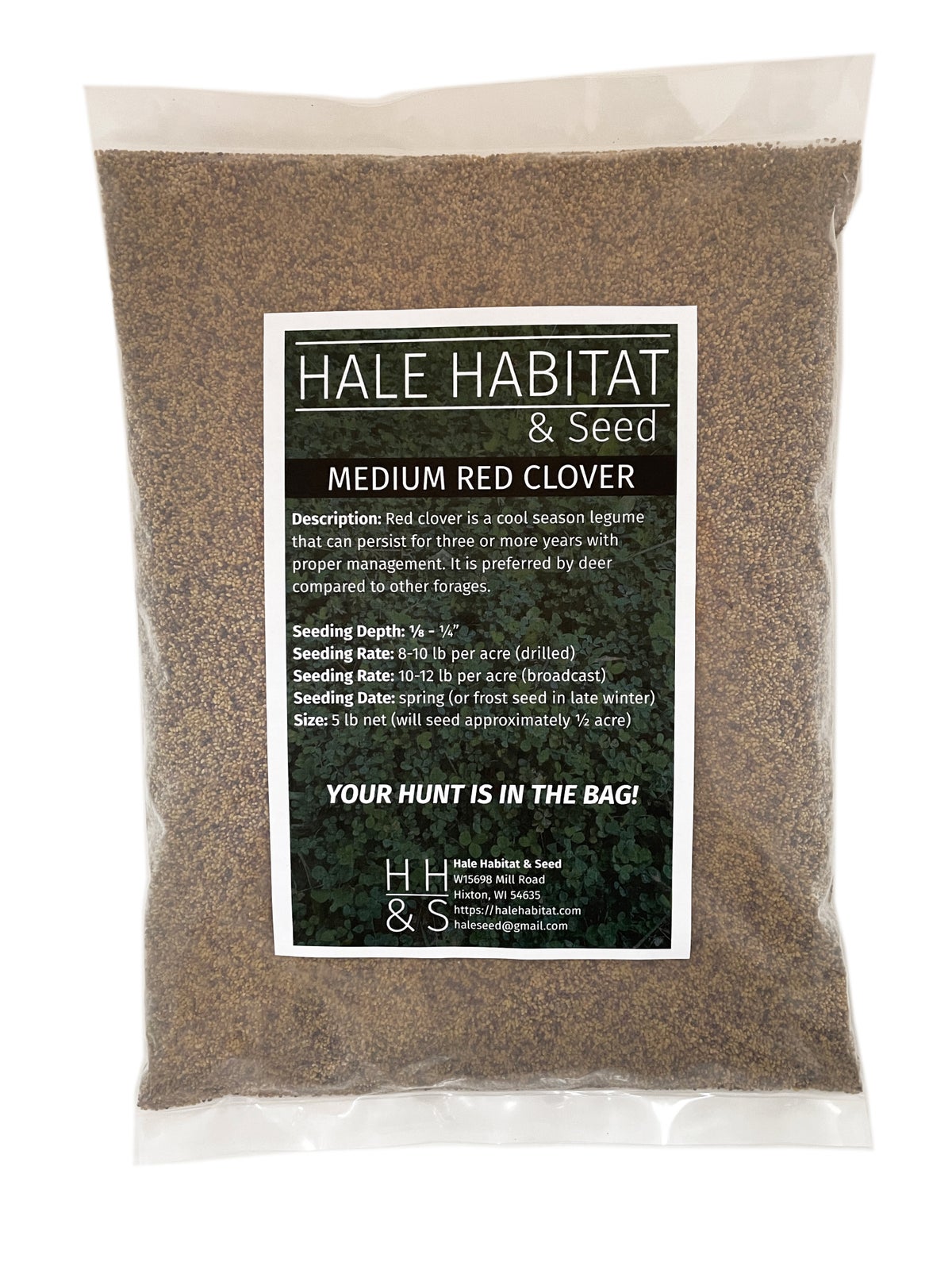 Medium Red Clover - 5 lb